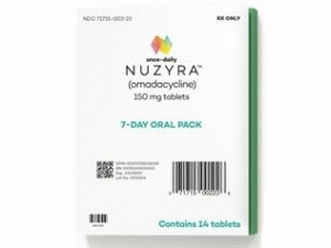 奥马环素片（omadacycline）-奥马环素片说明书-Nuzyra Tablets 14×150mg