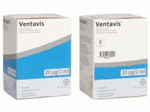 伊洛前列素液吸入剂(iloprost )-伊洛前列素中英文说明书-Ventavis Inhal 20mcg/2ml 10x30Stk