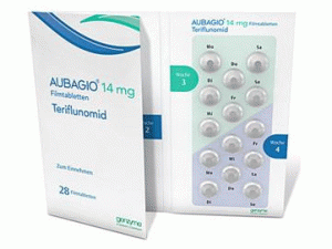 特立氟胺薄膜包衣片（Teriflunomide）-特立氟胺说明书-Aubagio 14mg Filmtabletten
