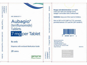 特立氟胺片-特立氟胺说明书-Aubagio片剂7mg