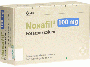 泊沙康唑片（posaconazole ）-泊沙康唑片说明书-Noxafil Tabl 24*100Mg