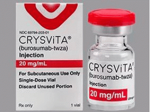 布洛舒单抗说明书(burosumab-twza) -Crysvita 20mg injection