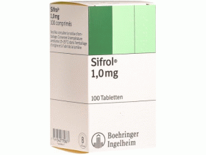 盐酸普拉克索缓释片-普拉克索说明书-Sifrol ER Retard Tabletten 1mg