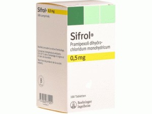 盐酸普拉克索缓释片-普拉克索说明书-Sifrol ER Retard Tabletten 0.5mg