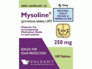 普利米酮片(primidone ) -普利米酮片说明书-Mysoline 250mg Tablet
