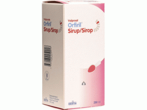 丙戊酸钠糖浆说明书_Orfiril_sodium valproate