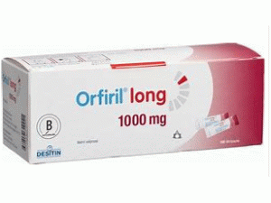 丙戊酸钠颗粒剂说明书_Orfiril_sodium valproate