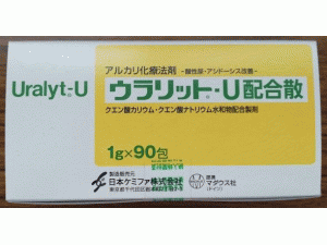 枸橼酸氢钾钠配合散说明书_Uralyt-U_potassium citrate